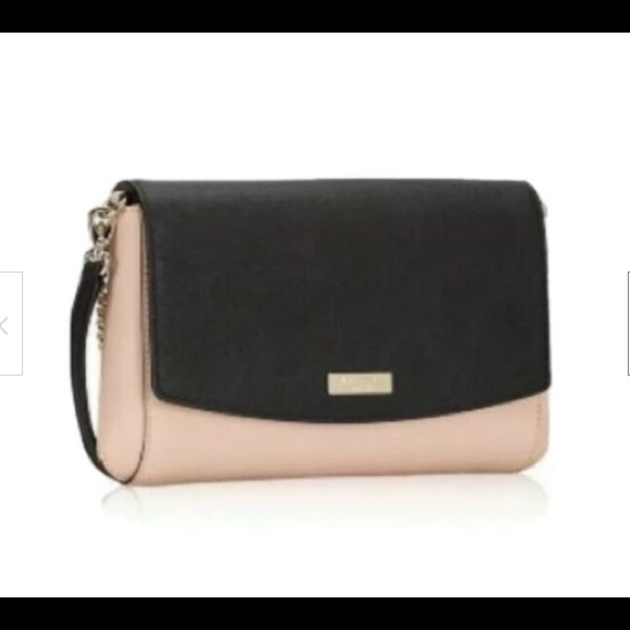 Kate Spade Greer Laurel Way Crossbody Handbag Clutch Pumice WKRU4092 - Picture 4 of 7